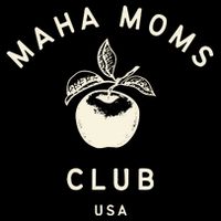 Maha Moms Club Organic Flatbill Hat