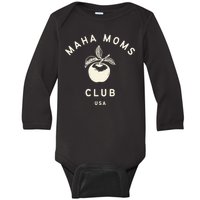 Maha Moms Club Organic Baby Long Sleeve Bodysuit