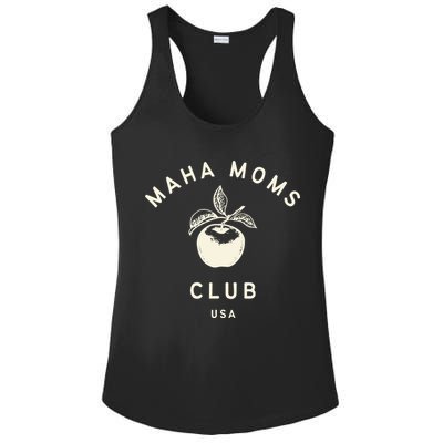Maha Moms Club Organic Ladies PosiCharge Competitor Racerback Tank