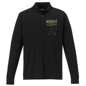 Midnight Margaritas Cinco De Mayo Margarita Lover Gift Performance Long Sleeve Polo