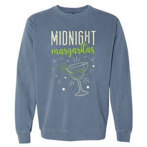 Midnight Margaritas Cinco De Mayo Margarita Lover Gift Garment-Dyed Sweatshirt