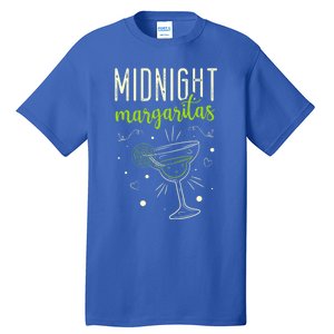 Midnight Margaritas Cinco De Mayo Margarita Lover Gift Tall T-Shirt