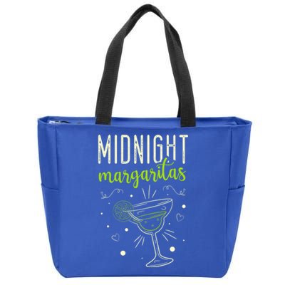 Midnight Margaritas Cinco De Mayo Margarita Lover Gift Zip Tote Bag