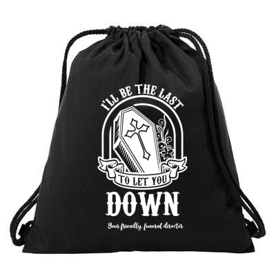 Mortician Mortuary Casket Funeral Director An EmbalmerS Day Drawstring Bag