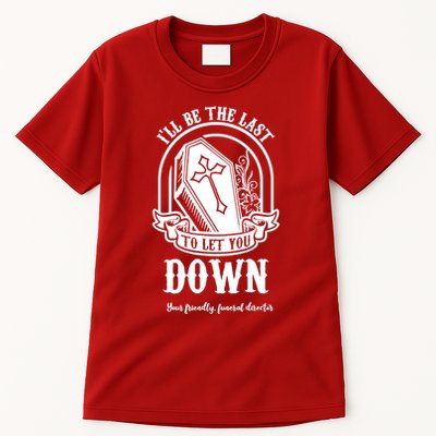 Mortician Mortuary Casket Funeral Director An EmbalmerS Day Tall T-Shirt