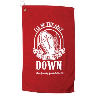 Mortician Mortuary Casket Funeral Director An EmbalmerS Day Golf Towel