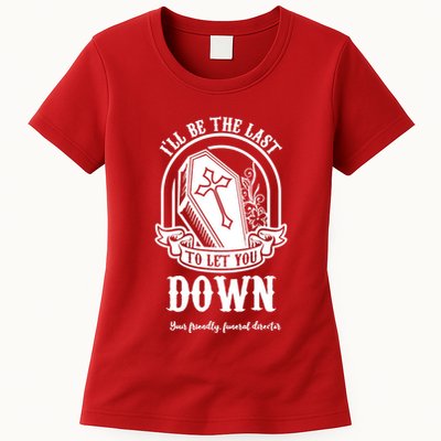 Mortician Mortuary Casket Funeral Director An EmbalmerS Day Womens T-Shirt