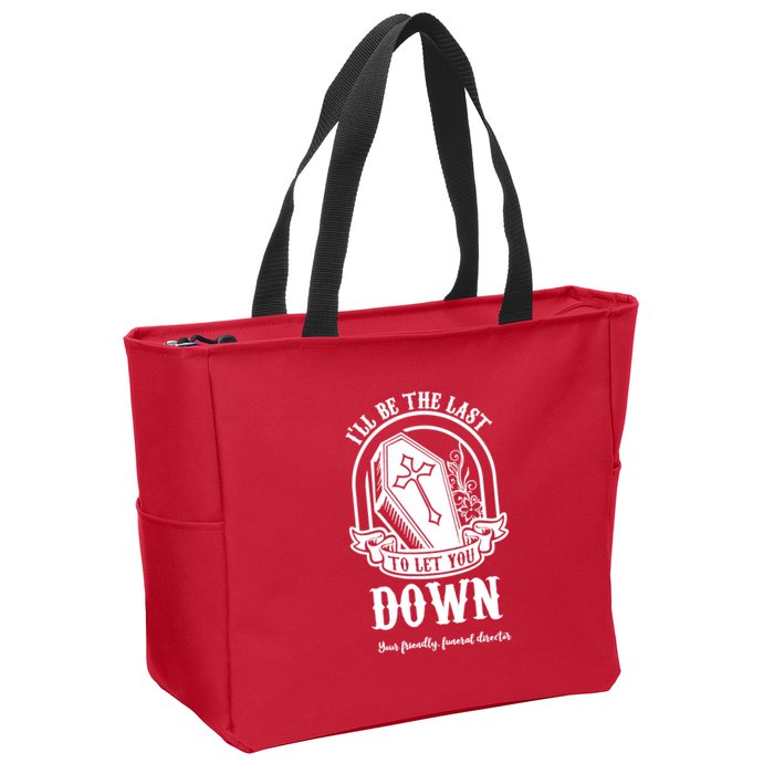 Mortician Mortuary Casket Funeral Director An EmbalmerS Day Zip Tote Bag