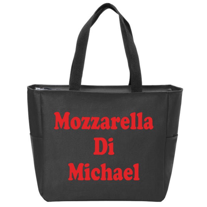 Mike Mozzarella Di Michael Zip Tote Bag