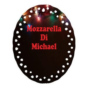 Mike Mozzarella Di Michael Ceramic Oval Ornament