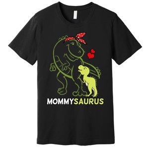 Mommysaurus Mommy Dinosaur Baby Mommy Mother's Day Premium T-Shirt