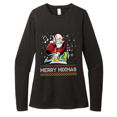 Merry Mixmas Dj Christmas Celebrate Holidays Joy Party Great Gift Womens CVC Long Sleeve Shirt