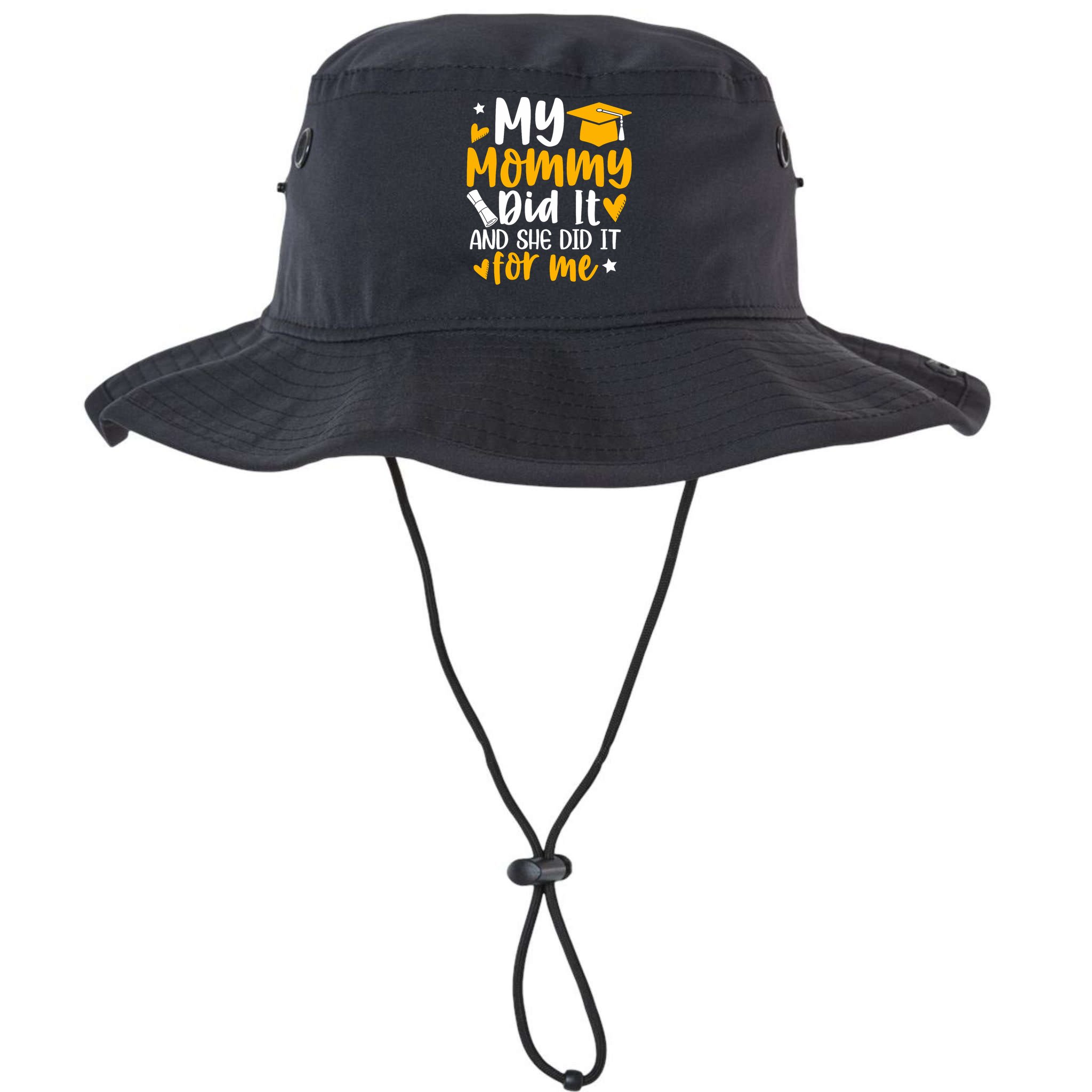 My Mommy Did It Graduation Graduated Mom Proud Children Bucket Hat