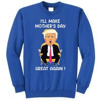 Make Mothers Day Great Again Mom Ltsp Donald Trump Tall Sweatshirt