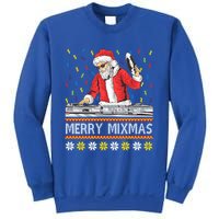 Merry Mixmas Dj Santa Claus Music Lovers Christmas Party Gift Sweatshirt