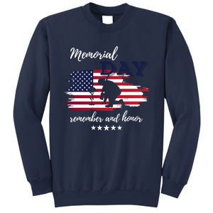 Military Memorial Day Patriotic American Sweatshirt