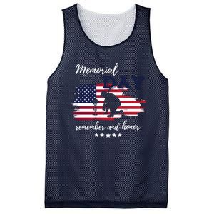 Military Memorial Day Patriotic American Mesh Reversible Basketball Jersey Tank