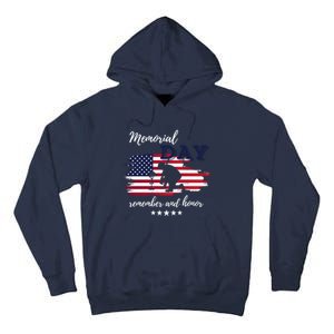 Military Memorial Day Patriotic American Tall Hoodie