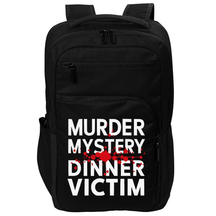 Murder Mystery Detective Documentary True Crime Impact Tech Backpack