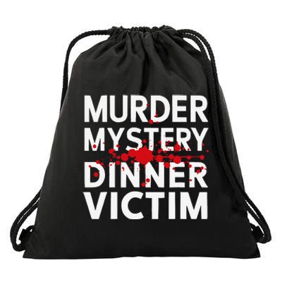 Murder Mystery Detective Documentary True Crime Drawstring Bag