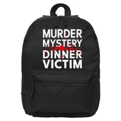 Murder Mystery Detective Documentary True Crime 16 in Basic Backpack