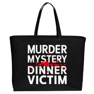 Murder Mystery Detective Documentary True Crime Cotton Canvas Jumbo Tote