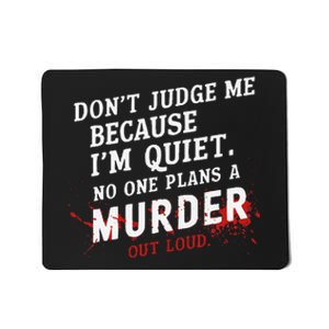 Murder Mystery Detective Documentary True Crime Mousepad