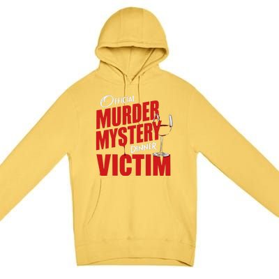 Murder Mystery Detective Documentary True Crime Premium Pullover Hoodie