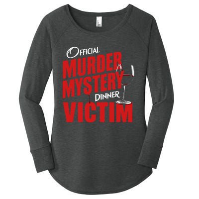 Murder Mystery Detective Documentary True Crime Women's Perfect Tri Tunic Long Sleeve Shirt