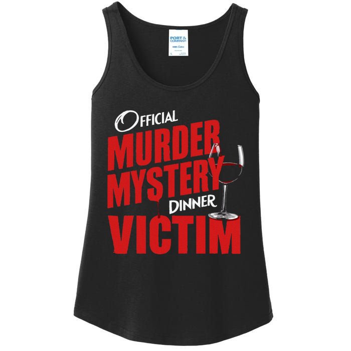 Murder Mystery Detective Documentary True Crime Ladies Essential Tank