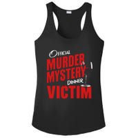 Murder Mystery Detective Documentary True Crime Ladies PosiCharge Competitor Racerback Tank