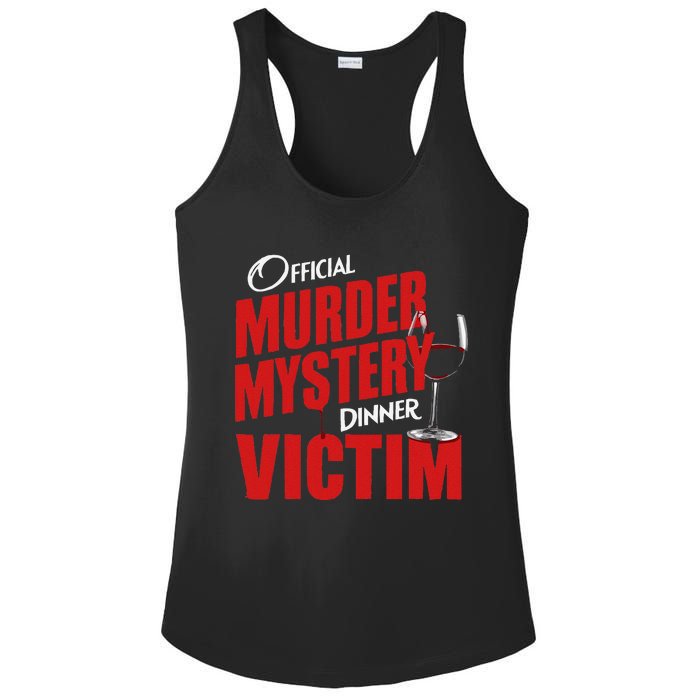 Murder Mystery Detective Documentary True Crime Ladies PosiCharge Competitor Racerback Tank