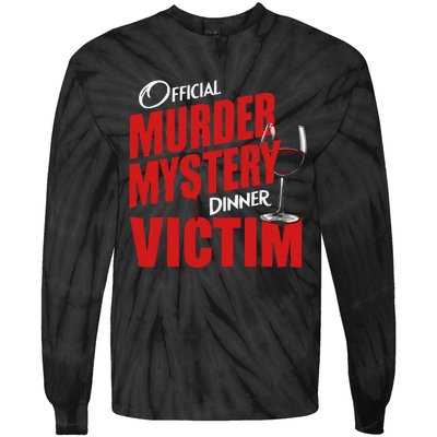 Murder Mystery Detective Documentary True Crime Tie-Dye Long Sleeve Shirt