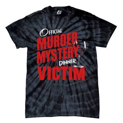 Murder Mystery Detective Documentary True Crime Tie-Dye T-Shirt