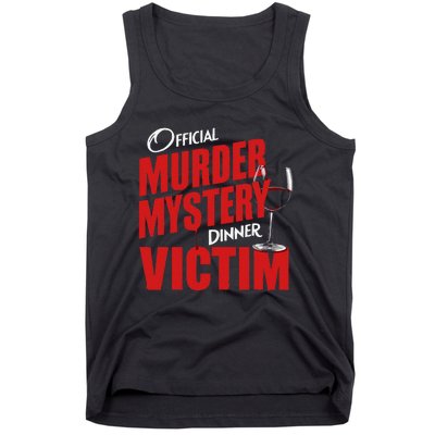 Murder Mystery Detective Documentary True Crime Tank Top