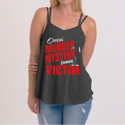 Murder Mystery Detective Documentary True Crime Women's Strappy Tank