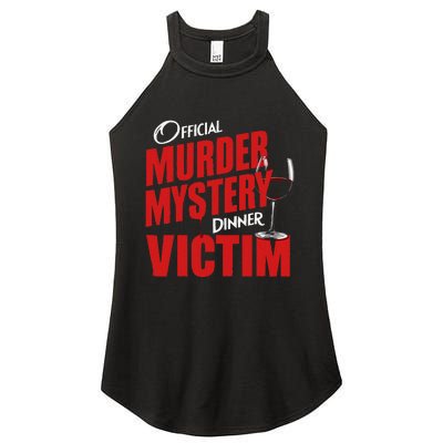 Murder Mystery Detective Documentary True Crime Women's Perfect Tri Rocker Tank