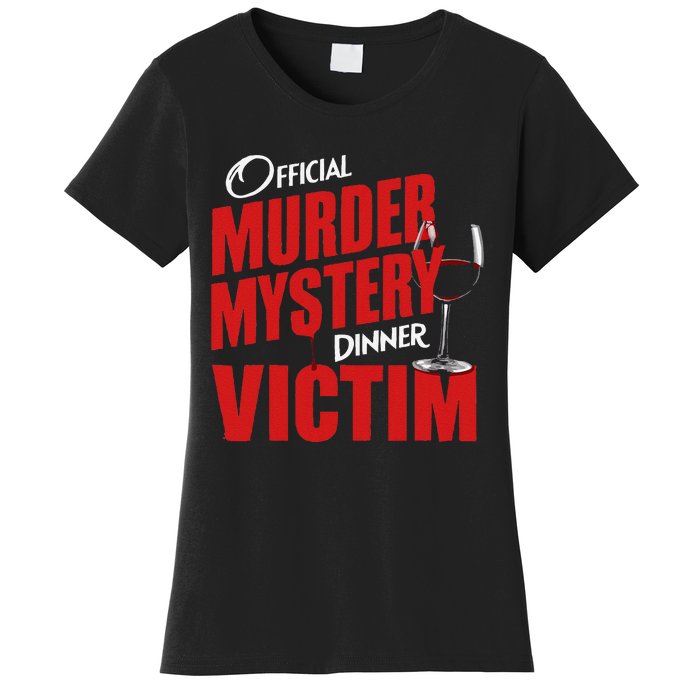 Murder Mystery Detective Documentary True Crime Women's T-Shirt