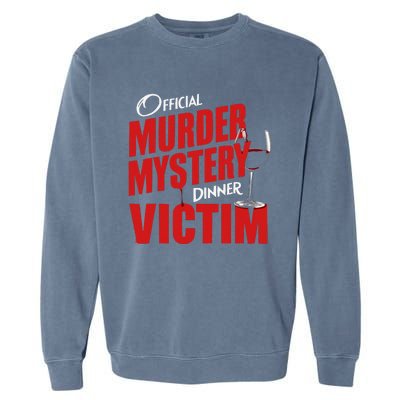 Murder Mystery Detective Documentary True Crime Garment-Dyed Sweatshirt