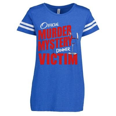 Murder Mystery Detective Documentary True Crime Enza Ladies Jersey Football T-Shirt