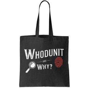 Murder Mystery Dinner Outfit Party Detective Mystery Tote Bag