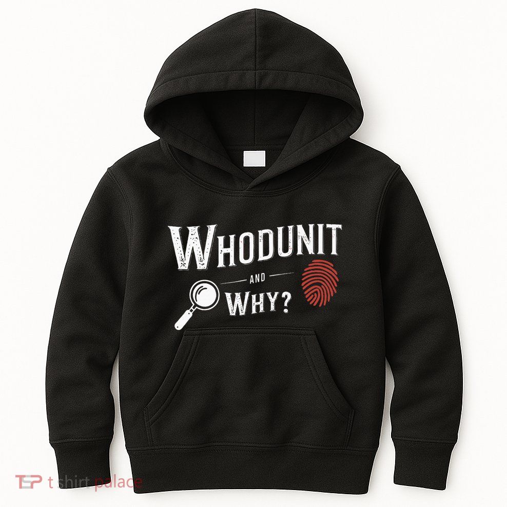 Murder Mystery Dinner Outfit Party Detective Mystery Kids Hoodie