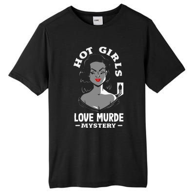 Murder Mystery Dinner Playing Victim Crime Dinner Tall Fusion ChromaSoft Performance T-Shirt