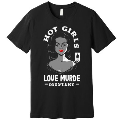 Murder Mystery Dinner Playing Victim Crime Dinner Premium T-Shirt