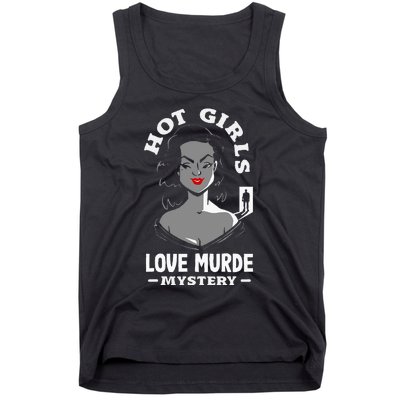 Murder Mystery Dinner Playing Victim Crime Dinner Tank Top