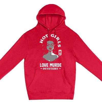 Murder Mystery Dinner Playing Victim Crime Dinner Premium Pullover Hoodie