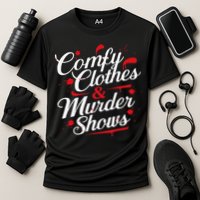 Murder Mystery Detective Documentary True Crime Cooling Performance Crew T-Shirt