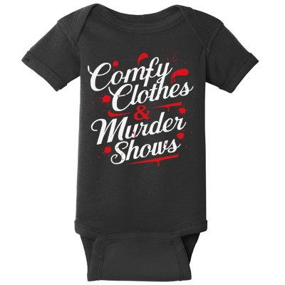 Murder Mystery Detective Documentary True Crime Baby Bodysuit