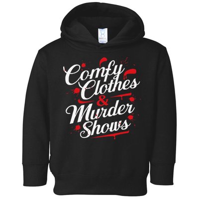 Murder Mystery Detective Documentary True Crime Toddler Hoodie