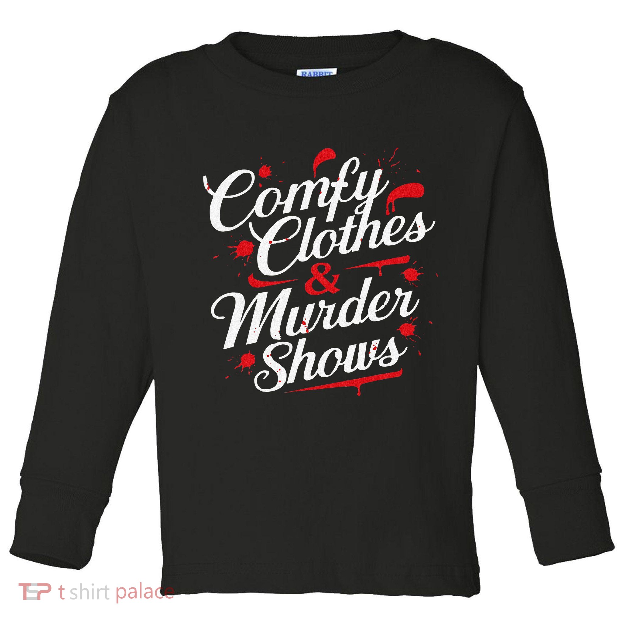 Murder Mystery Detective Documentary True Crime Toddler Long Sleeve Shirt